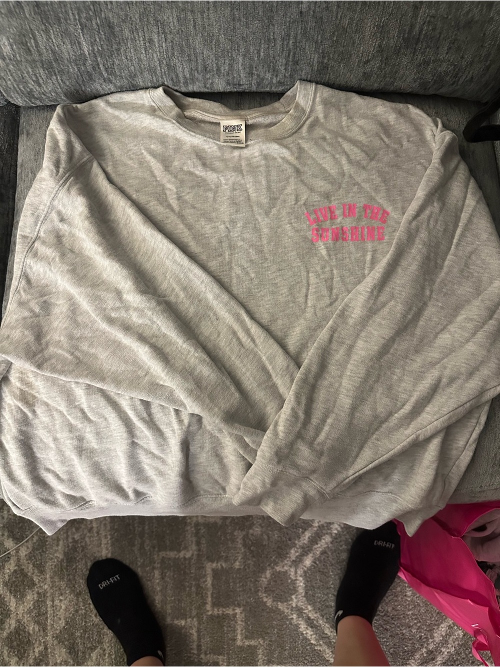 VS PINK crewneck